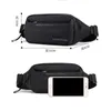 Casual Outdoor Fanny Pack Men's Waist Bag Black Nylon Waist Pack Men Chest Bag Phone Pouch Banana Hip 2020 Spring New265y