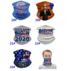 schattige Trump Bandana Face Shield Mask Biden Naadloze magische sjaal Keep Amerika geweldige hoofdbanden fietsen hoofddeksel nek huishoudelijke hh95217304