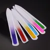 Prezzo più economico Beauty Gradient Color 9cm all'ingrosso Durevole Durable Color Color Vetro Nail file Nail Lucidale