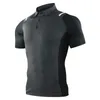 2022 Новый Гольф Одежда Дышащая мужская Летняя Спортивная Рубашка Фитнес Спортивная одежда Отворота Футболка