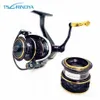 Tsurinoya Jaguar 4000 3000 2000 1000 Stor Låg profil Dubbelspole Fiske Spinning Reel Saltwater Fiske Reels Carp Reels