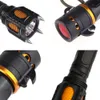 XML T6 LED Tactical Flicklampa 5 Belysningslägen Camping Torch Lantern Lamp Self Defense Uppladdningsbar ficklampa