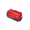 Lighting Led Red Warn Bicycle Taillight Attract In Night Riding 5 Leds Battery Power Bike Accessories Lamp