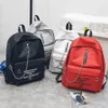 Designer- Backpacks zipper backpack Women new solid Letter Print Shoulder Bag Versatile Fashion Trend Chain packages Canvas bag9419