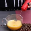 Новый Handheld из нержавеющей стали Яйцо Ударные Кофе Молоко Frother Электрический миксер Батарейках Кухонные инструменты Портативный Стиринг HHA1426