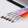 Professionele Double Head Promotion Nail Art Potloden Painting Potting Acrylic UV Gel Poolse Borstel Liners Point Boor Pen Tools F3665