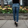 Jeans das mulheres preto azul motocicleta motocicleta zipjeans mulheres magro mid cintura alta stretch denim pants macho mulheres mujer 20211