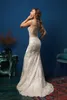 New Arrival Sheer Neck Wedding Dresses with Detachable Train Lace Applique See Through Back 2019 Custom Made Overskirts Bridal Gowns