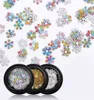 5 estilos Nail Art Decals Christmas Patch Snowflake Lantejoulas Cristo Mas Ornaments Nailart Unhas Patches Adesivos Navio Grátis 10pcs