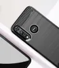 Углеродного волокна Текстура противоударный Защитная крышка Slim Fit Soft TPU силиконовый чехол для Moto G ВЛАСТИ One Pro видение Hyper Macro Действие плюс G8