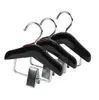 Mini Hout Hair Extensions Hanger Rack Mannen Dasspeld Huisdier Kleding Jurk Broek Hanger 50 stks/partij