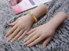 High Quality Silicone Lifelike Hand Mannequin Dummy Hands For Ring Jewelry Display with Nails