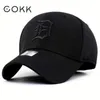 COKK Casual Quick Dry Snapback Men Full Cap Hat Baseball Running Cap Sun Visor Bone Male Casquette Gorras 2018 New Polo Hat9967930