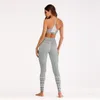 Blommig tryckt sportdräkt gym fitness klädtraktioner kvinnor sexig löpning yogaset 2019 sportbh leggings tights sport set9001914