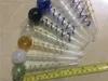 Factory directly cheap Glass Oil Burner Pipe spiral Glass Handle Pipes Bubbler Pyrex Oil Burner Pipes mini Glass tobacco Pipes 10cm 8mm OD