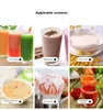 380 ml Portable Blender Electric Juicer USB Laddning Smoothie Blender Mini Juice Maker Cup Home Mixer Food Processor190C