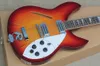 Factory Custom Surlold Sunburst Gitara elektryczna z 12 strunami, podstrunnicy Rosewood, Pickups HH, 2 wejścia można dostosować