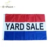 Yard Sale Sign Flag 3 * 5ft (90cm * 150cm) Polyester flagga banner dekoration flygande hem trädgård flagga festliga gåvor