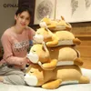 Новое прибытие 35-75см милые corgi shiba inu dog plush toys kawaii лживые хаски подушка с мягкими животными куклы детские подарки 266x