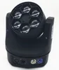 4 stks en flightcase 6X15 w RGBW 4IN1 Led Bee Eyes Beam Moving Head Licht DMX Podium Licht dimmer 10/15 kanalen