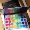 Brand Beauty Palette per ombretti smaltati 39 colori Ombretto Color Fusion Tavolozza arcobaleno Shimmer Matte Ombretto per trucco lucido Cosmetici per il viso