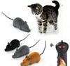 8 couleurs RC souris électronique animal chat jouet télécommande souris sans fil Simulation souris en peluche pour enfants jouets