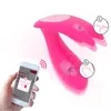 Magic Motion APP Bluetooth Vibrador Bragas Punto G Clítoris Control remoto Masajeador portátil Conejo Varita Juguete sexual para mujer Y191217