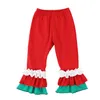 17 colores Niños Niñas Pantalones con volantes de verano Pantalones de caramelo sólidos para niñas Banda elástica Algodón Sólido Bebé Pantalones acampanados Ropa de verano M1305