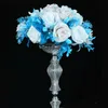 Nouveau style bougeoirs cristal acrylique chandelier fleur vase table pièce maîtresse événement fleur rack route plomb décoration de mariage decor00014