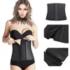 25 Stahlboned Underbust Latex Taille Shaper Korsett Frauen nach der Geburt Erholung Taille Kontrolle Körper Cincher Schlampe Plus Größe S-3xl Drop Ship