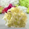 30 stks / partij Hortensia Hoofd DIY Bloem Hoofd Bruiloft Centerpieces Achtergrond Decoratieve Bloem Hydrangea hop Home Decor