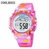 الأطفال العسكريون الأزرقون الأزرقون 039S Watch Kids Lead Digital Wristwatch Brave Faith Boy Girl Girl Clock Gift for Student 3134541276