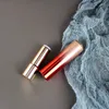 Tubo per rossetto sfumato pressato tondo in plastica da 12,1 mm, strumento per il trucco vuoto Pacchetto di conservazione per balsamo per labbra professionale F3748