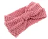 Hiver plus chaud oreille tricoté bandeau Turban pour dame femmes Crochet arc large Stretch bandeau bandeau cheveux accessoires GB1392