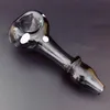 Hoofdkantie Glas Roken Pijpen Droog Kruid Tobacco Pijp Gemengde Kleuren DAB RUIP OLIE BRANDER WATER PIRECTIES VOOR ROOK 55G