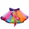 2019 Girl Unicorn Tutu Dress Rainbow Princess Party Dress Dress幼児の赤ちゃん1〜8歳の誕生日服