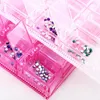 20 Grids Clear Acrylic Empty Storage Box Strass Beads Rhinestone Jewelry Decoration Nail Art Display Removable Container Case F2679