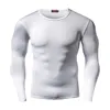 Designer T-shirts voor heren Collectie Sneldrogend Compressieshirt Lange mouwen Trainingsshirt Zomer Fiess Kleding Effen Kleur Bodybuild Gym Crossfit