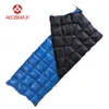 Sacs de couchage aegismax Enveloppe Sypeultra Light 90% de canard blanc pour le camping Picineau extérieur et randonnée en famille