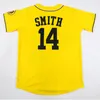 MENS BEL-AIR AKADEMİSİ FORMEYİN TAZE PRINKİ # 14 Smith Beyzbol Formaları S-XXXL olacak