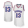 Канзас Jayhawks College #13 Wilt Chamberlain Basketball Jerseys #1 Уэйн Селден -младший #23 Уэйн Симин Менс Эд пользователь любой номер