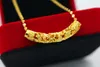 New goldplated love butterfly necklace women set of copper plated Vietnamese sand gold flower models long time not fade wedding j1919957