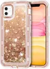 Coques de téléphone en Stock pour Iphone XS MAX XR X 8 7 6 Plus Bling liquide paillettes flottantes sables mouvants eau coulant Ultra couverture