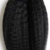 Cabello humano de fusión liso y rizado, punta Natural gruesa yaki Pred Link, extensión de cabello humano de queratina, 10-24 ", 1 g/s, 18 colores