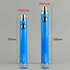 MOQ 1Pcs Authentic UGO-V UGO-T 650 900 1100 mAh Battery Ego EVOD Micro USB Passthrough Bottom Charge 510 Thread Vape Pen E Cigarettes