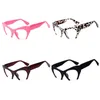 Cat Eye Ladies Small Half Frame Glasses Women Brand Optical Fashion Eyewear Computer Glasses8644032