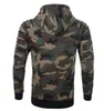 Men's Training Exercise Sweater Camouflage Pullovers Gym Fitness Man Running Sweaters Pocket Hooded Sweatshirts Outdoor Hoodies