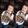 2021 Modest Camouflage Boy's Formal Wear Little Boy Hunter Slim Fit Men's Suit Vest Vest Bow Country Wedding Waistco1663
