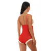 Body in pizzo rosso sexy da donna Body in maglia rossa per le vacanze di Natale Festive Lingerie trasparente con rifiniture sfocate bianche su busto S-XXL