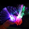 LED aydınlatmalı oyuncak yanıp sönen çizgi film tavus kuşu parmak yüzük aydınlık yüzük gece parıltı oyuncakları hediyeler